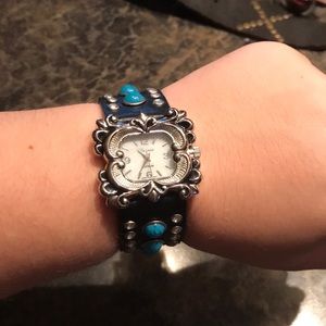 Geneva platinum watch